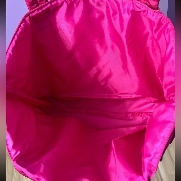 Juicy Couture Pink Quilted Tote Bag with double strap handles - Picture 6 of 8